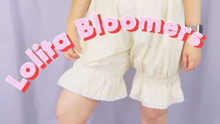 🧵🎀 How To Make Kawaii Lolita Bloomers 🎀🧵
