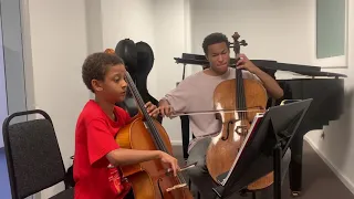 Oliver and Sheku duet