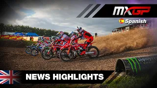 News Highlights en Español | MXGP of Great Britain 2023 #MXGP #Motocross