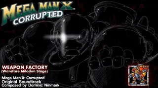 Mega Man X: Corrupted - Weapon Factory (Warfare Milodon Stage) (New) Extended