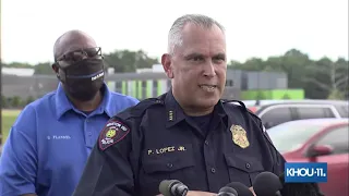 HISD police give update on North Forest High School shooting | Raw live video