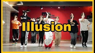 [beginner's class] aespa(에스파) - 도깨비불 (Illusion) Dance Cover /  도깨비불 안무 배우기