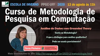 Análise de Dados com Grounded Theory (Módulo 15/20)