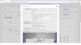 RUCKUS Unleashed WLAN Guest Access with Shared PW using Browser UI