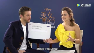 Beauty and the Beast - Emma Watson & Dan Stevens interview