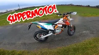 KTM 500 EXC SiX DAYS 2020 SUPERMOTO!