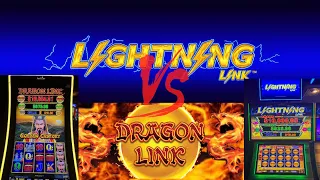 【演示】老虎机 Dragon Link VS Lightning Link中奖机制分析