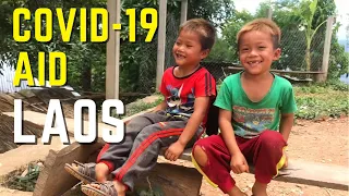 LAOS COVID-19 LOCKDOWN RELIEF: Donating 2 TONNES of Food!