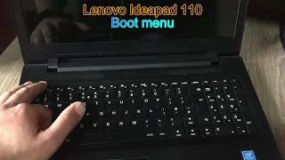 Lenovo ideapad 110 -  How to enter in bios -  Cum accesam boot meniu