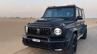 Rent Mercedes G800 Brabus Black in Dubai