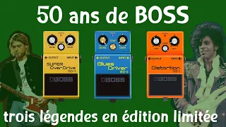 3 légendes de l'overdrive en édition limitée : Boss fête ses 50 ans !