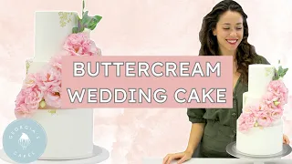 How to Stack a Buttercream Wedding Cake! | Georgia's Cakes