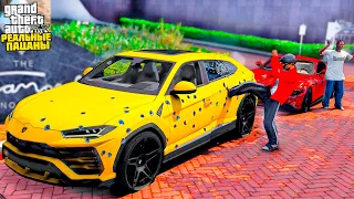 РЕАЛЬНЫЕ ПАЦАНЫ В GTA 5 - РАЗБИЛИ ЛАМБУ УРУС И ФЕРРАРИ МАЖОРАМ! МЕСТЬ КОНКУРЕНТАМ! 🌊ВОТЕР