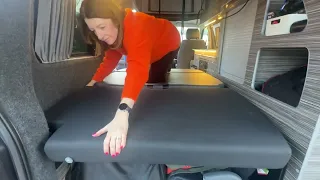 How to use our Campervan Bluey