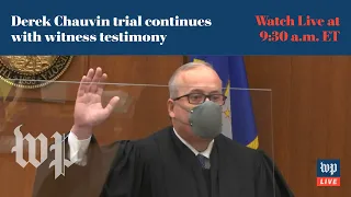 Derek Chauvin trial continues with witness testimony for fifth day - 4/2 (FULL LIVE STREAM)