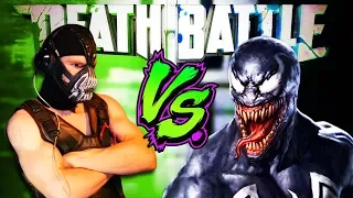 Bane & Sub-Zero REACT | VENOM VS BANE - DEATH BATTLE! (Marvel vs DC vs MKX Parody)