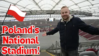 Inside the Stunning Narodowy Stadion, Poland! | Vlog |