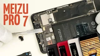 Разобрали Meizu Pro 7. Что внутри?