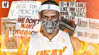 When LeBron James BECAME A VILLAIN! BEST Highlights from First Year with Miami Heat!