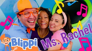 Blippi Meets Ms.Rachel!! 🥰  Musical Day In The City |BLIPPI| Kids TV Shows | Cartoons For Kids