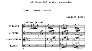 Jacques Ibert: Deux Mouvements (1922)