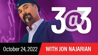 3@3 with Jon Najarian- $SKX $LCID & $JBLU