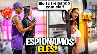 ESPIONAMOS O GUILHERME EA VIZINHA GATA ..descobri toda a verdade