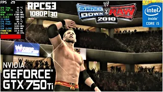 RPCS3 | WWE SVR 2010 (Ingame) | GTX 750 Ti - 1080p W/Settings | i5 4460 & 16GB RAM