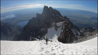 Climbing the Grand Traverse in a Single Push