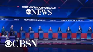 Democrats clash over moderate and progressive policies during debate