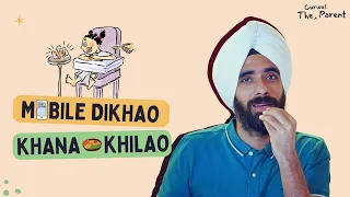 Mobile Dikhao Khana Khilao | Understanding Mobile Addiction while eating in kids