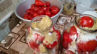 Бочковые помидоры Самый простой рецепт /Но только в банках на зиму