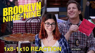 pizza & pranks! Brooklyn Nine-Nine 1x8-1x10 Reaction & Commentary