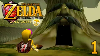 The Legend of Zelda: Ocarina of Time -Gold Quest- ~ Part 1