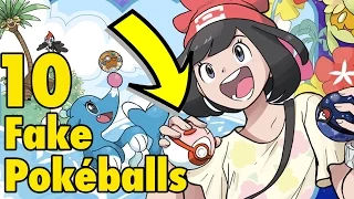 10 Fake Poké Balls