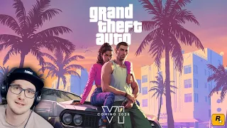Grand Theft Auto VI Trailer 1 ► GTA 6 ( ГТА 6 ) | Реакция
