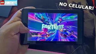 Como Jogar lego Fortnite no Celular