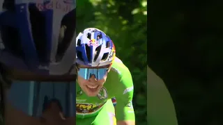 Why is it always you two? 🤔 Van der Poel and Van Aert attack on Stage 11 #TDF2022 #Shorts