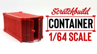 Custom Build Container Case 1:64 Scale | Custom Hot Wheels