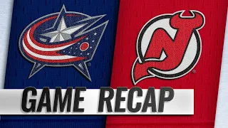 Atkinson leads Blue Jackets to SO win vs. Devils