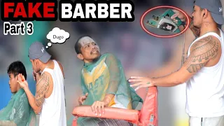 FAKE BARBER PART3 "PUBLIC PRANK" | Pumalag si kuya 😂