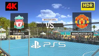 EA Sports FC 24 Gameplay (PS5 UHD 4K 60FPS HDR) Volta Mode 5v5, Liverpool vs Manchester United