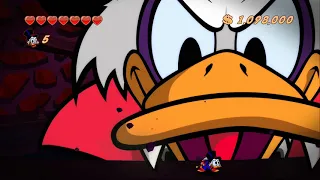 DuckTales Remastered Walkthrough Finale - Mount Vesuvius - Final Boss & Credits (Dracula Duck)