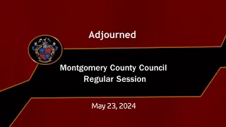 May 23, 2024 - Council Session (am)