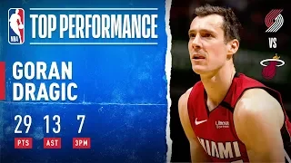 Goran Dragic Records Season-High 29 PTS & 13 AST!