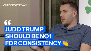 "Trump should be No1 now" Mark Selby on Judd's last two years performance | Eurosport Snooker