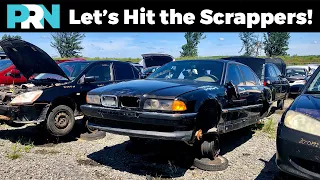 Hunting for E38 Parts at Kenny U-Pull | My First U-Pick in 3+ Years