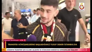 Yusuf Demir "Türkçe biliyorum,o zaman niye İngilizce soruyorsunuz?"