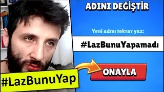 1.Olamazsan ADINI #LazBunuYapamadı YAP!  Brawl Stars #LazBunuYap