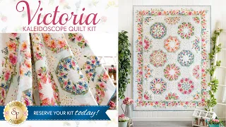 Introducing: Victoria Kaleidoscope Quilt | Shabby Fabrics